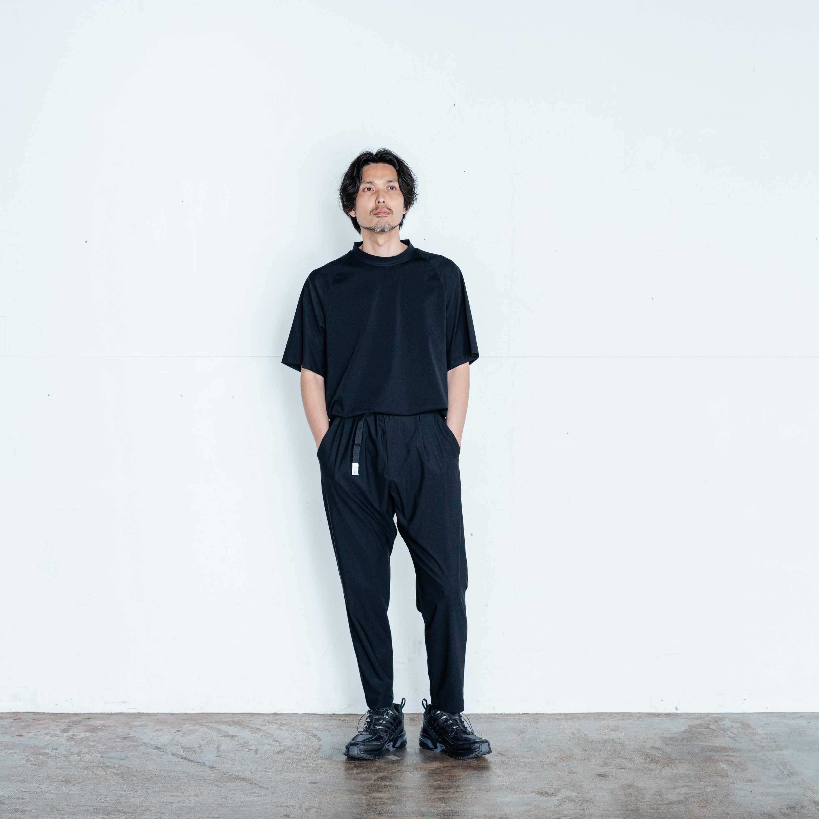 パンツ mei NEAT JERSEY PANTS BLACK – MEIMEI