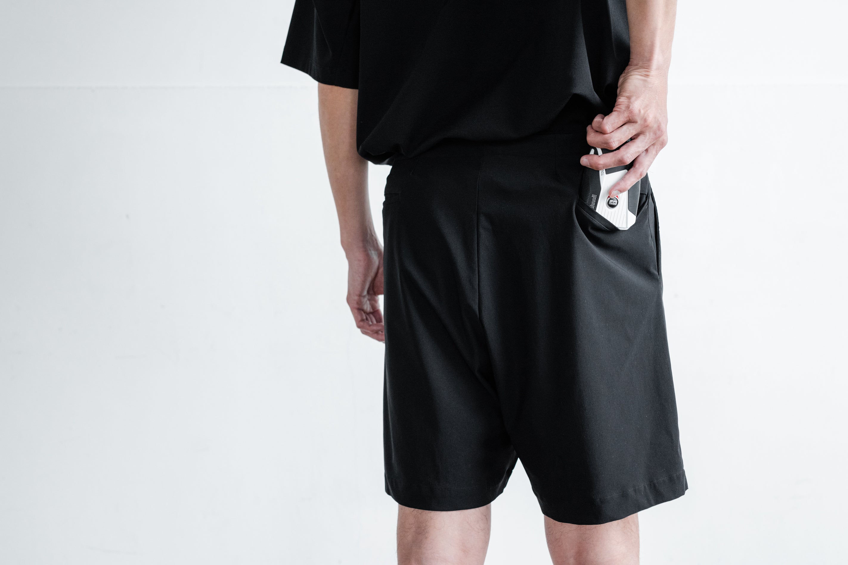 NEAT JERSEY SHORTS BLACK – MEIMEI
